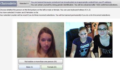 unban yourself from chatroulette