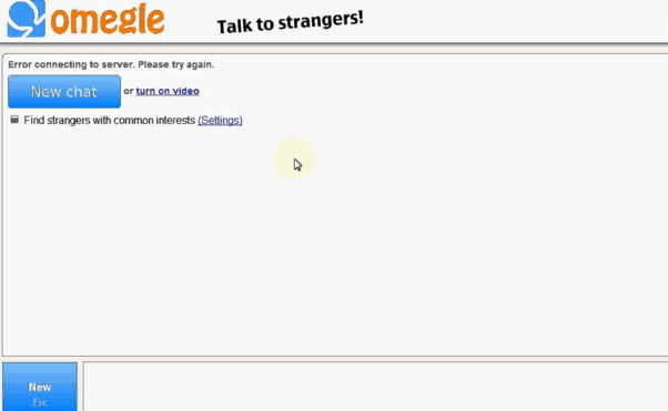 fix omegle is not working